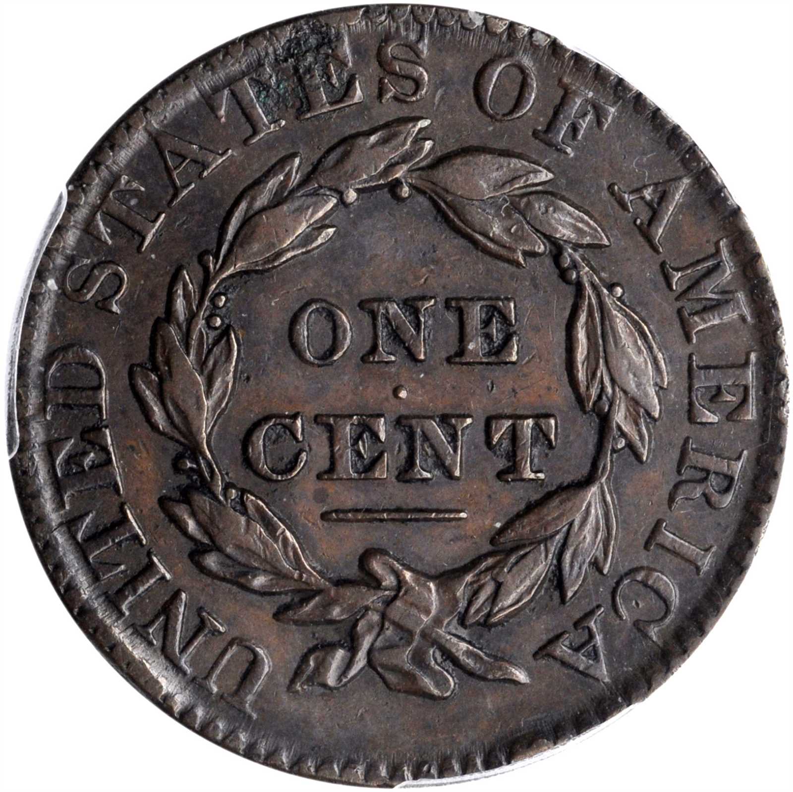 image for: 1831 Matron Head Cent. N-1. Rarity-1. Large Letters. EF-45 (PCGS).
