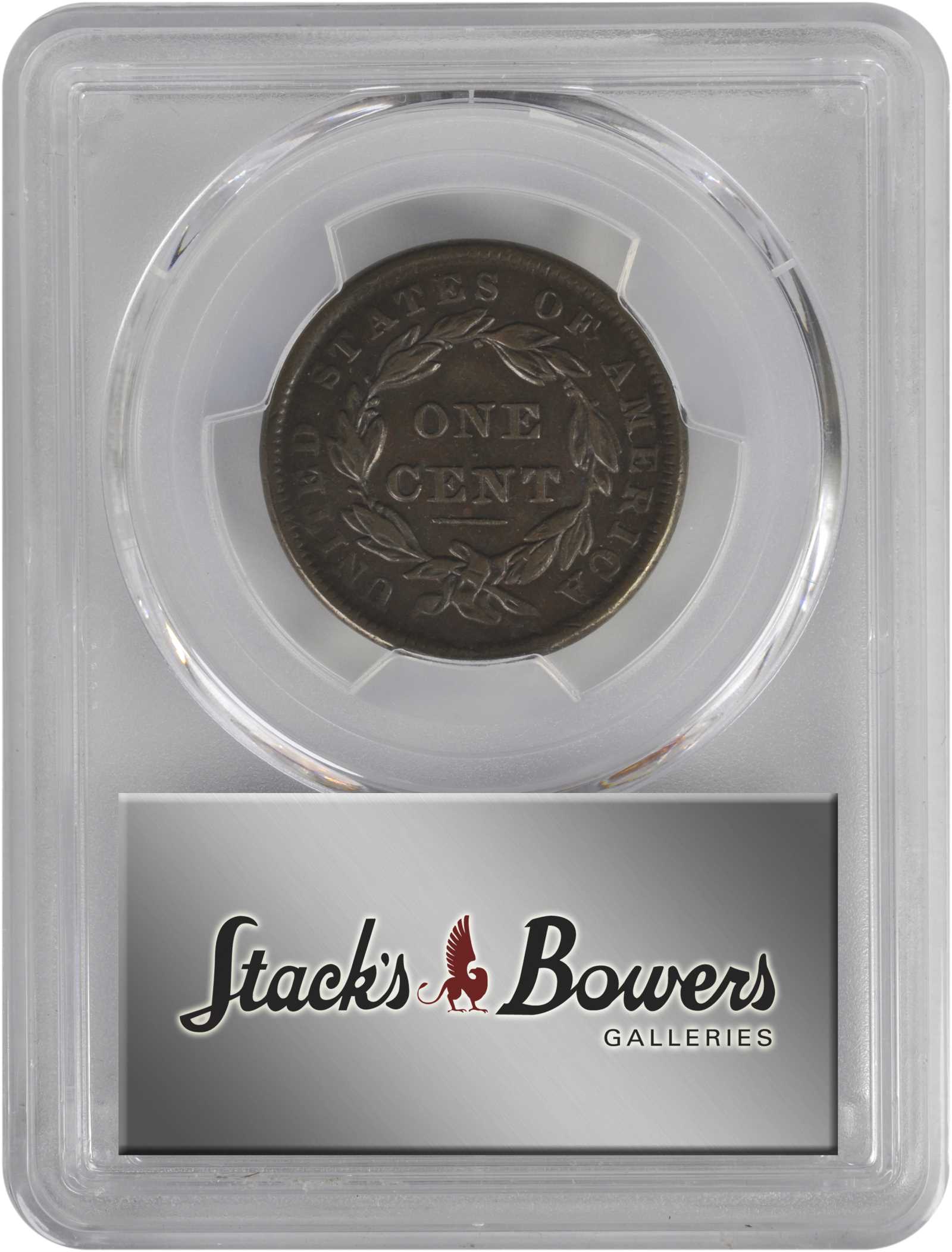 image for: 1838 Modified Matron Head Cent. N-6. Rarity-1. EF-40 (PCGS).