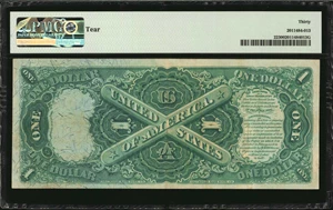 image for: Fr. 22. 1875 $1 Legal Tender Note. PMG Very Fine 30.