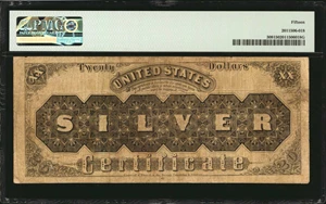 image for: Fr. 309. 1880 $20 Silver Certificate. PMG Choice Fine 15.