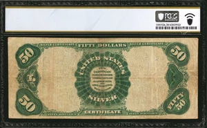 image for: Fr. 333. 1891 $50 Silver Certificate. PCGS Banknote Very Fine 20.