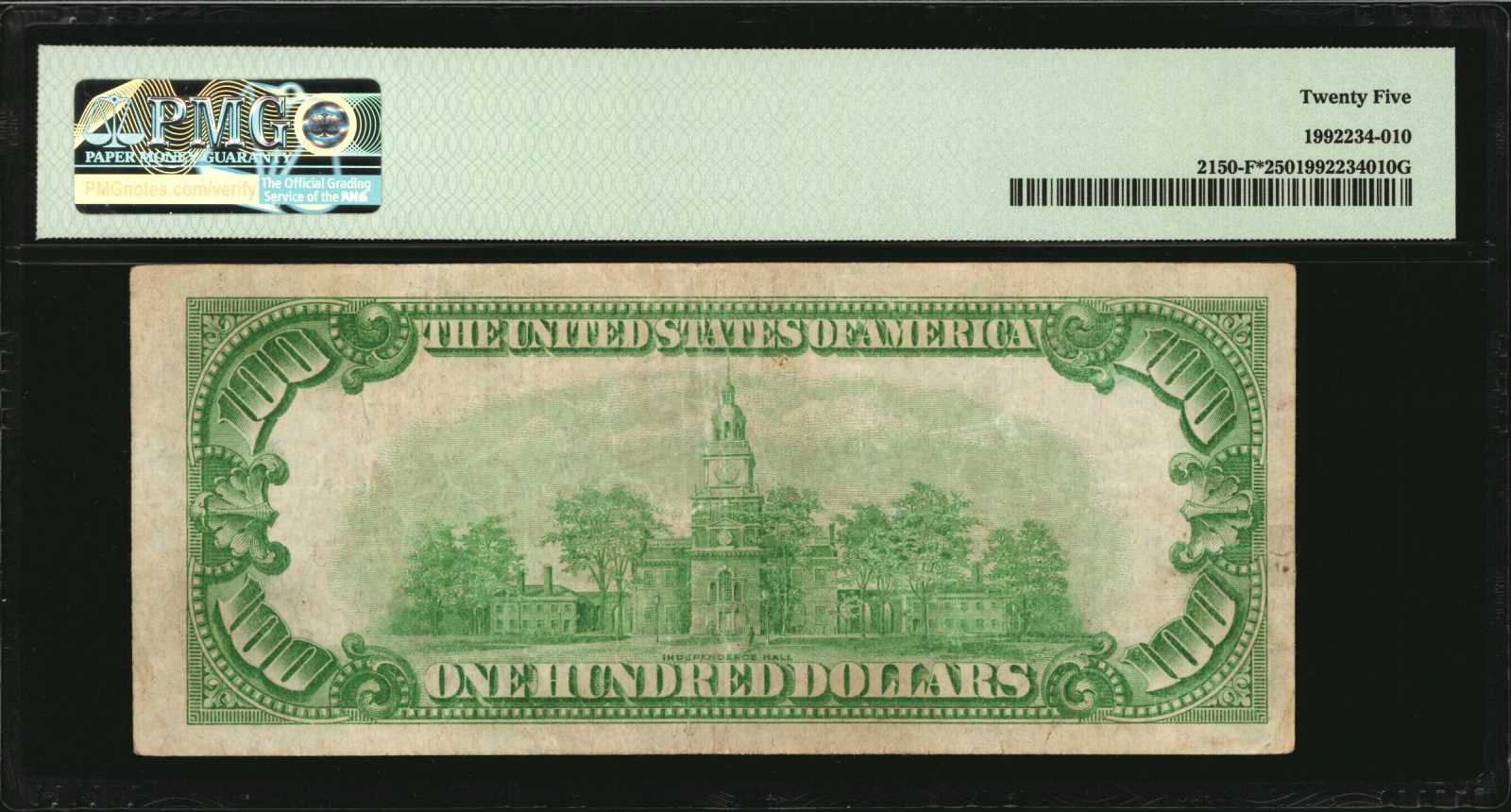 image for: Fr. 2150-F*. 1928 $100 Federal Reserve Star Note. Atlanta. PMG Very Fine 25.