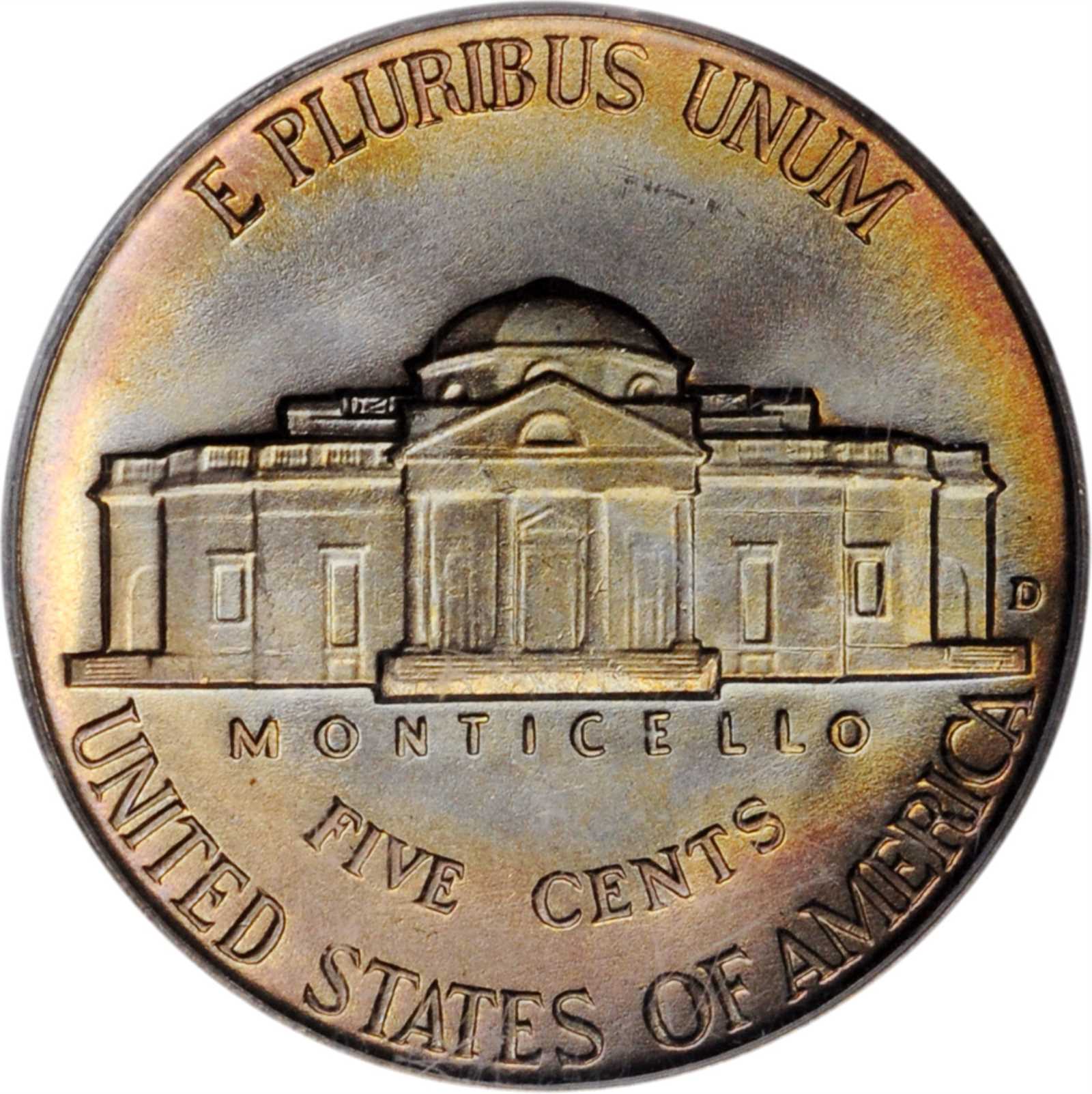 1938-D 5c Jefferson OGP thumbnail 6