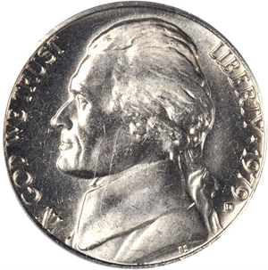 image for: 1979-D Jefferson Nickel. MS-66 FS (PCGS).