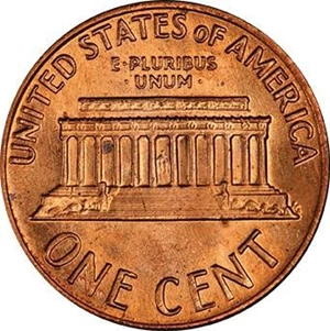 image for: 1C 1969-S DOUBLED DIE OBVERSE. PCGS MS63 RD CAC