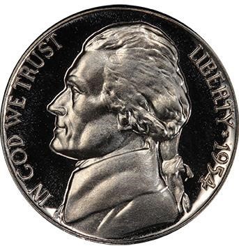 image for: 5C 1954 PCGS PR68+ DCAM