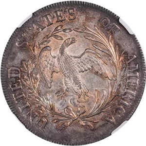 image for: $1 1797 10X6. LARGE LETTERS. NGC MS63