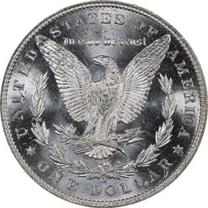 image for: $1 1889-O PCGS MS65+ PL CAC