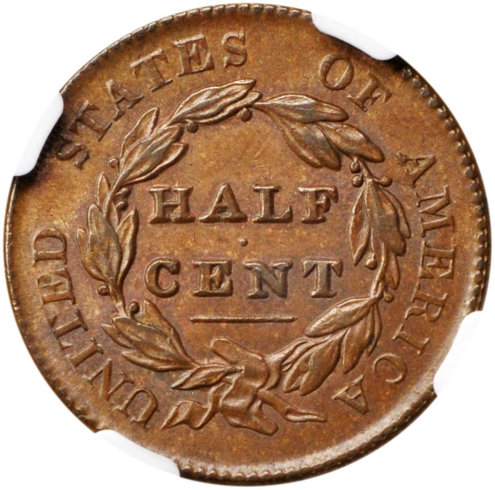 1829 1/2c C-1 MS BN MS61 BN thumbnail 2