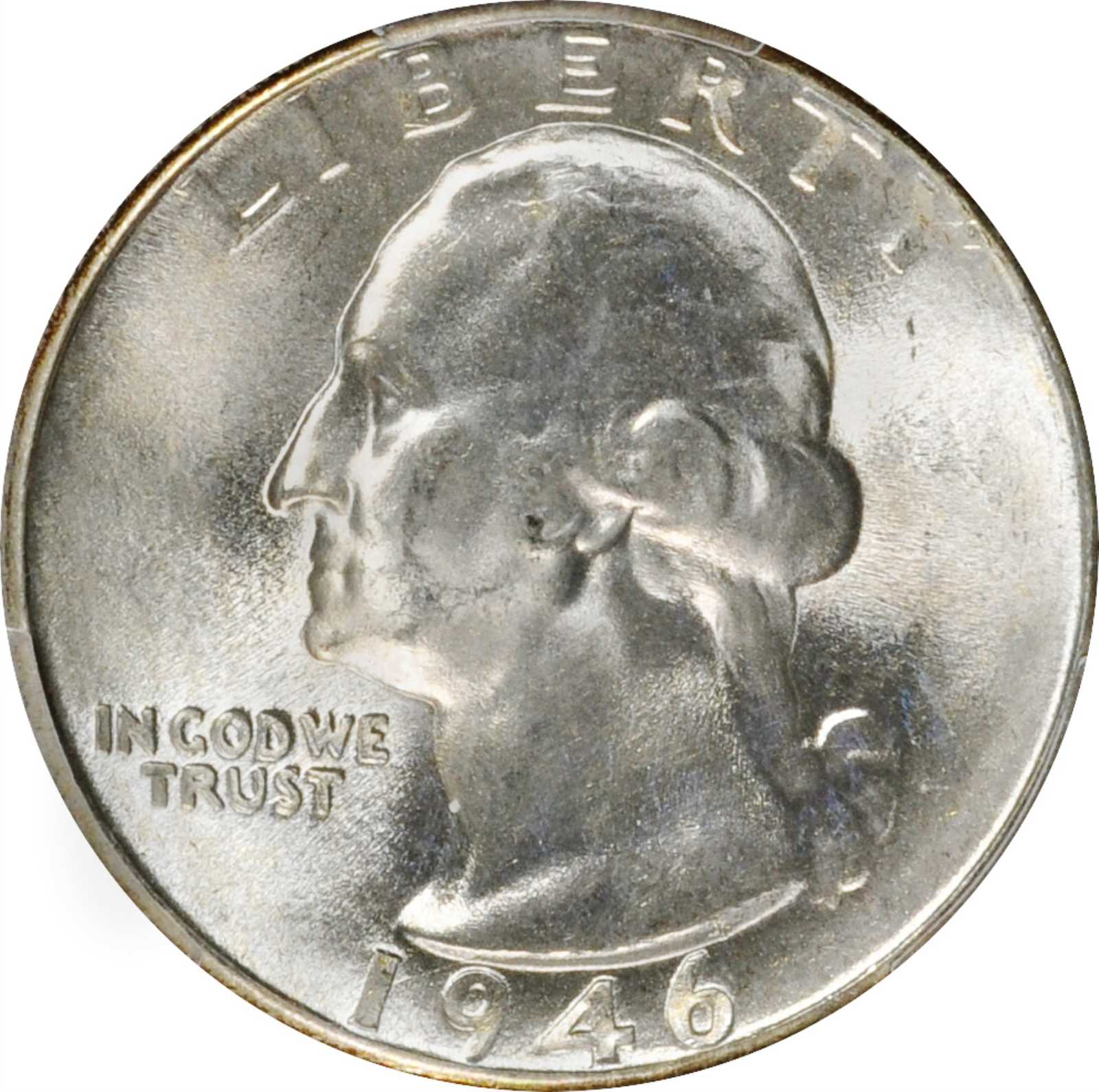 1946-D Washington Quarter. MS-66+ (PCGS).