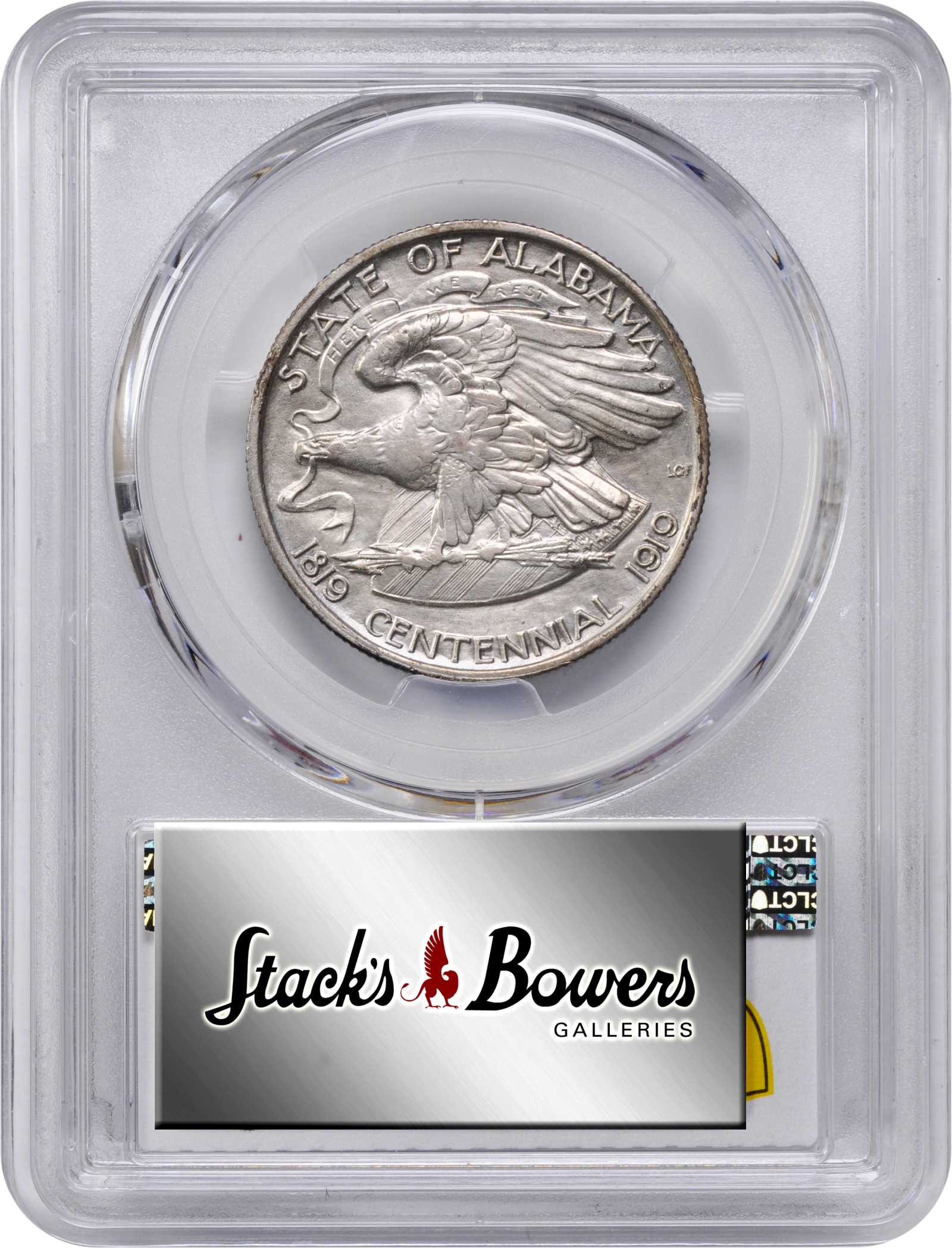 1921 50c Alabama, 2x2 AU53 thumbnail 4