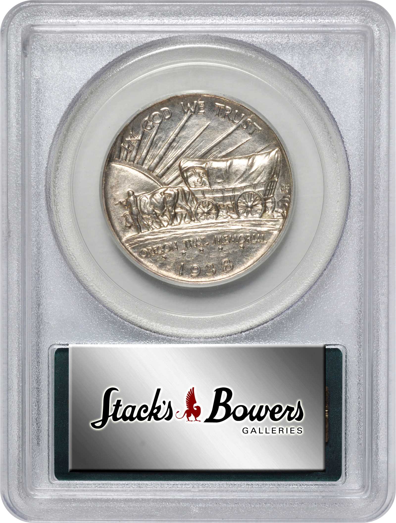 1938-D 50c Oregon Trail AU58 thumbnail 16