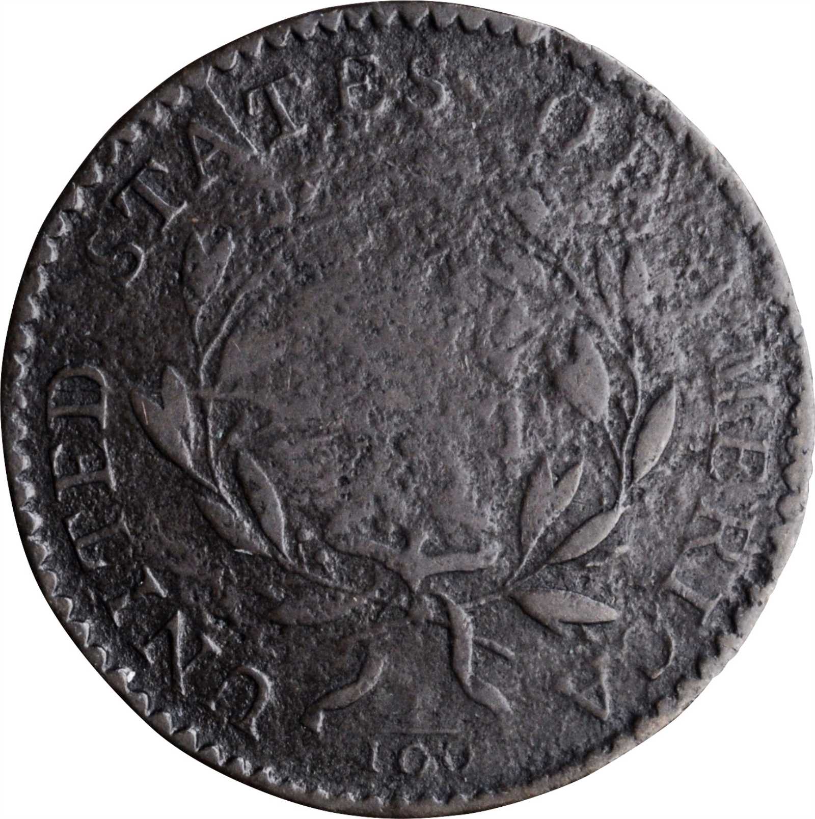 image for: 1794 Liberty Cap Cent. S-41. Rarity-3. Head of 1794. Very Good, Smoothed.