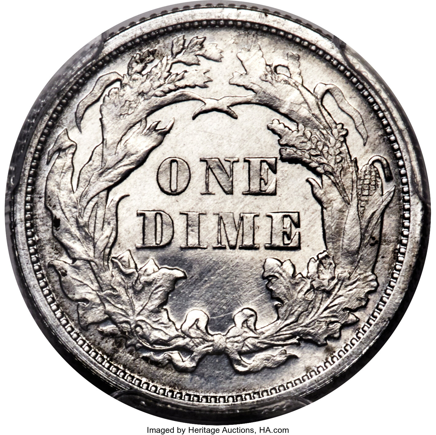 image for: 1863 10C Ten Cents, Judd-334, Pollock-406, High R.7, PR64 Cameo PCGS....