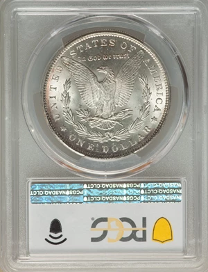 image for: 1891 $1 MS66 PCGS....