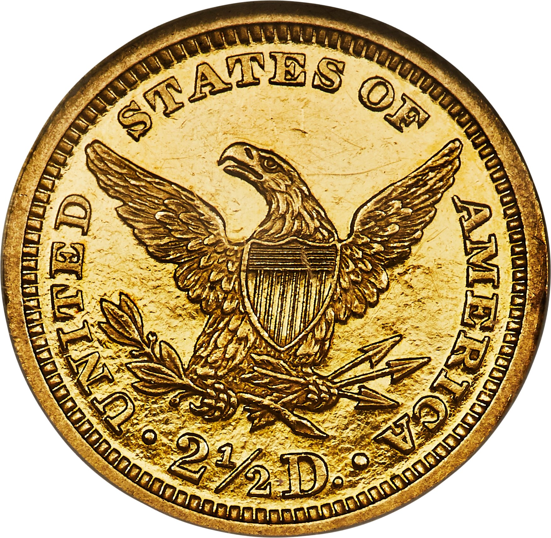 image for: 1890 $2 1/2 PR62 Cameo NGC. JD-1, R.5....