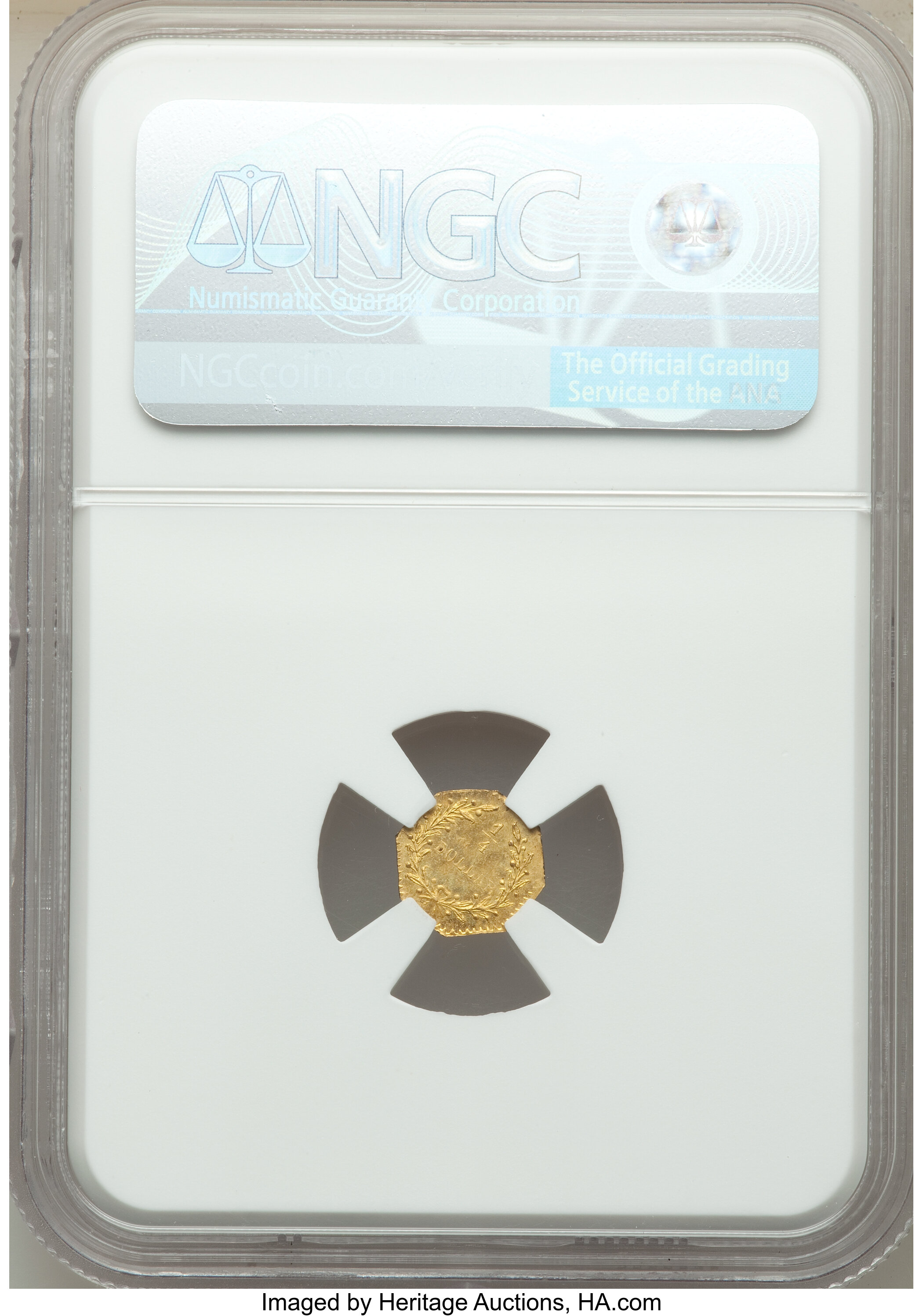 image for: 1868 25C Indian Octagonal 25 Cents, BG-799R, R.7, MS67 NGC....