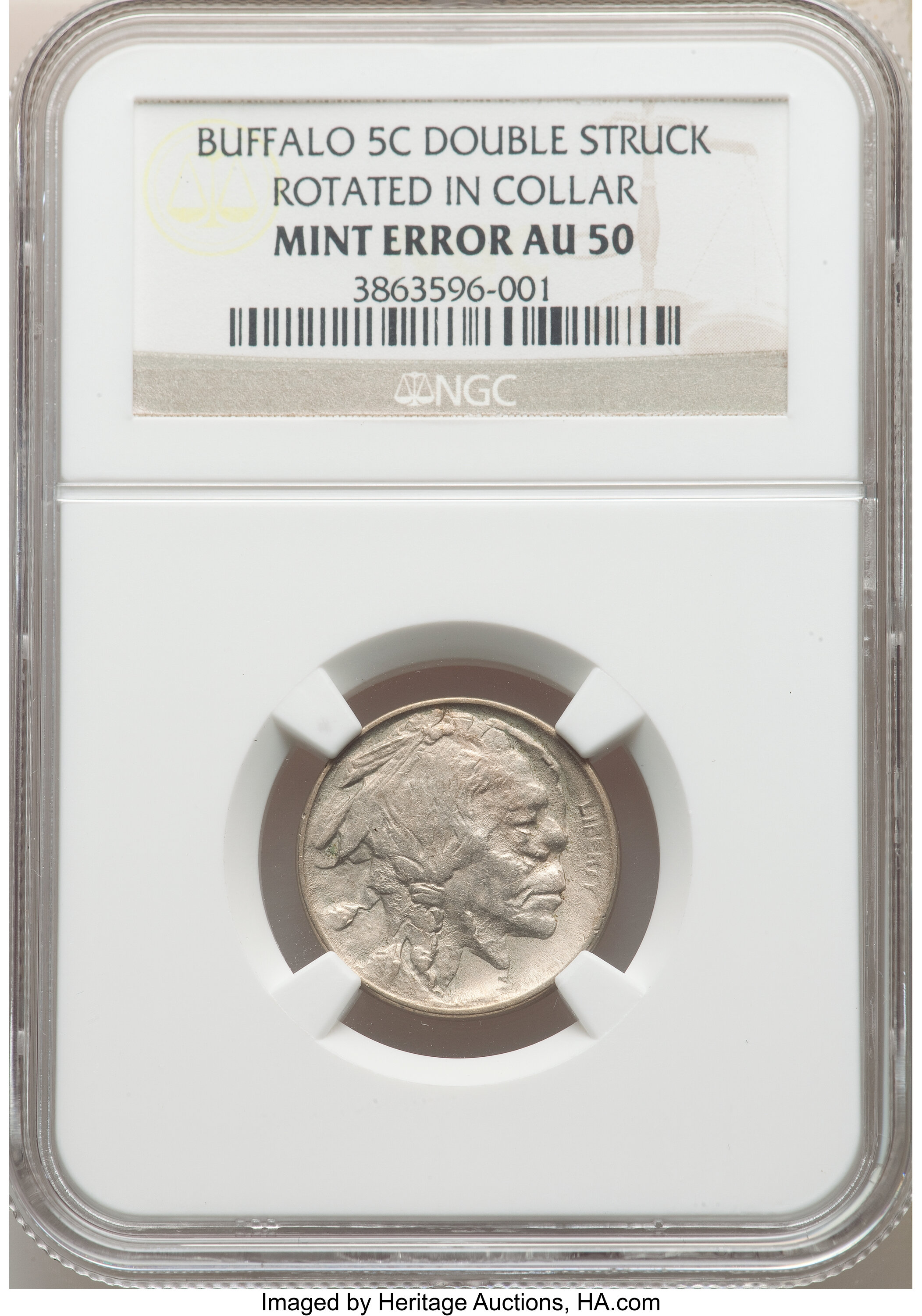 1913 5c Buffalo, Type 1 F12 thumbnail 24