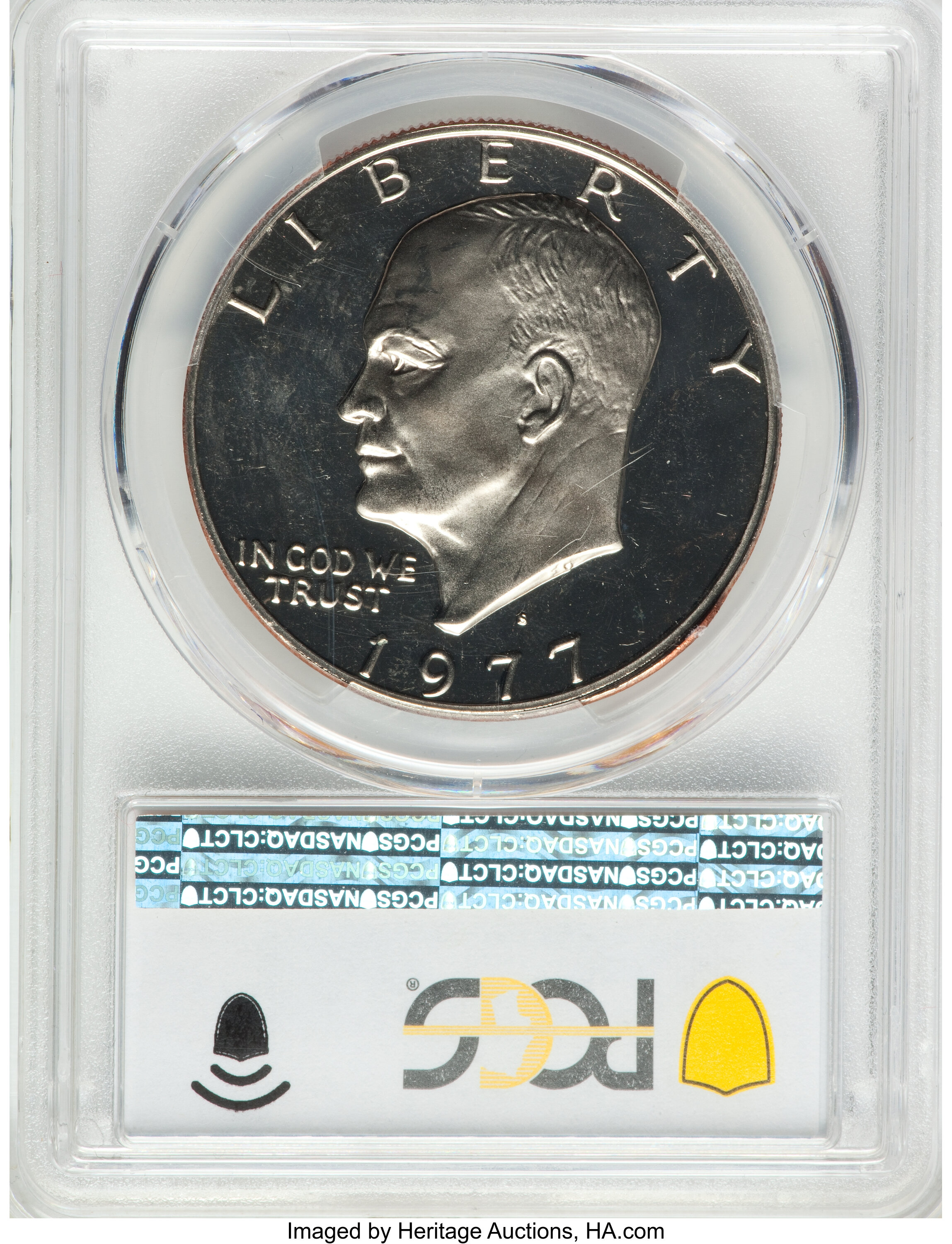 1977-S $1  Clad PR DCAM AU53 DCAM thumbnail 10