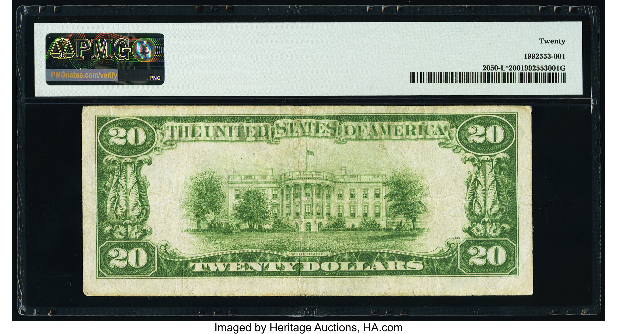 image for: Fr. 2050-L* $20 1928 Federal Reserve Star Note. PMG Very Fine 20....