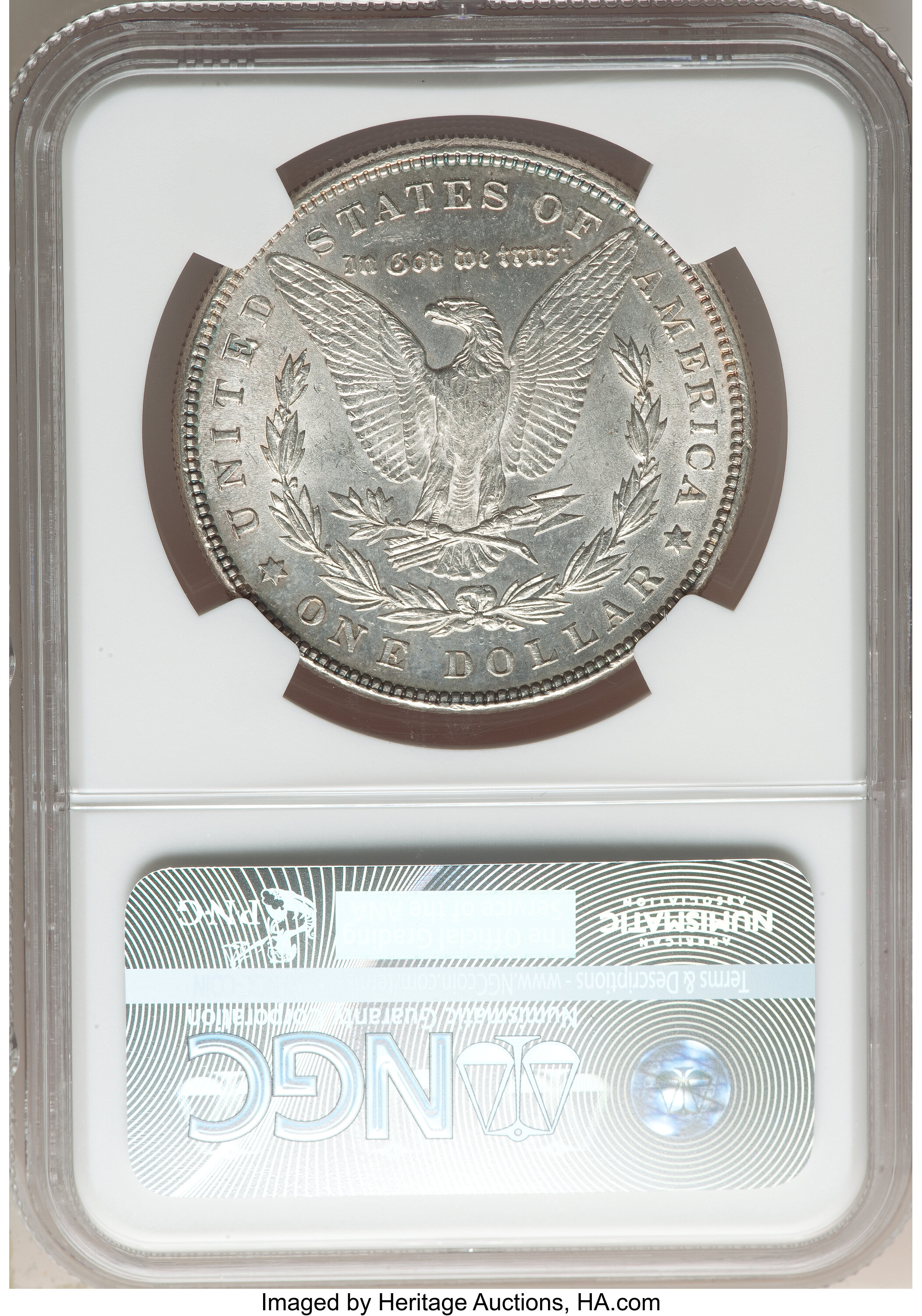 1886 $1  Misplaced Date, 8 Below M, VAM-21 F12 thumbnail 23