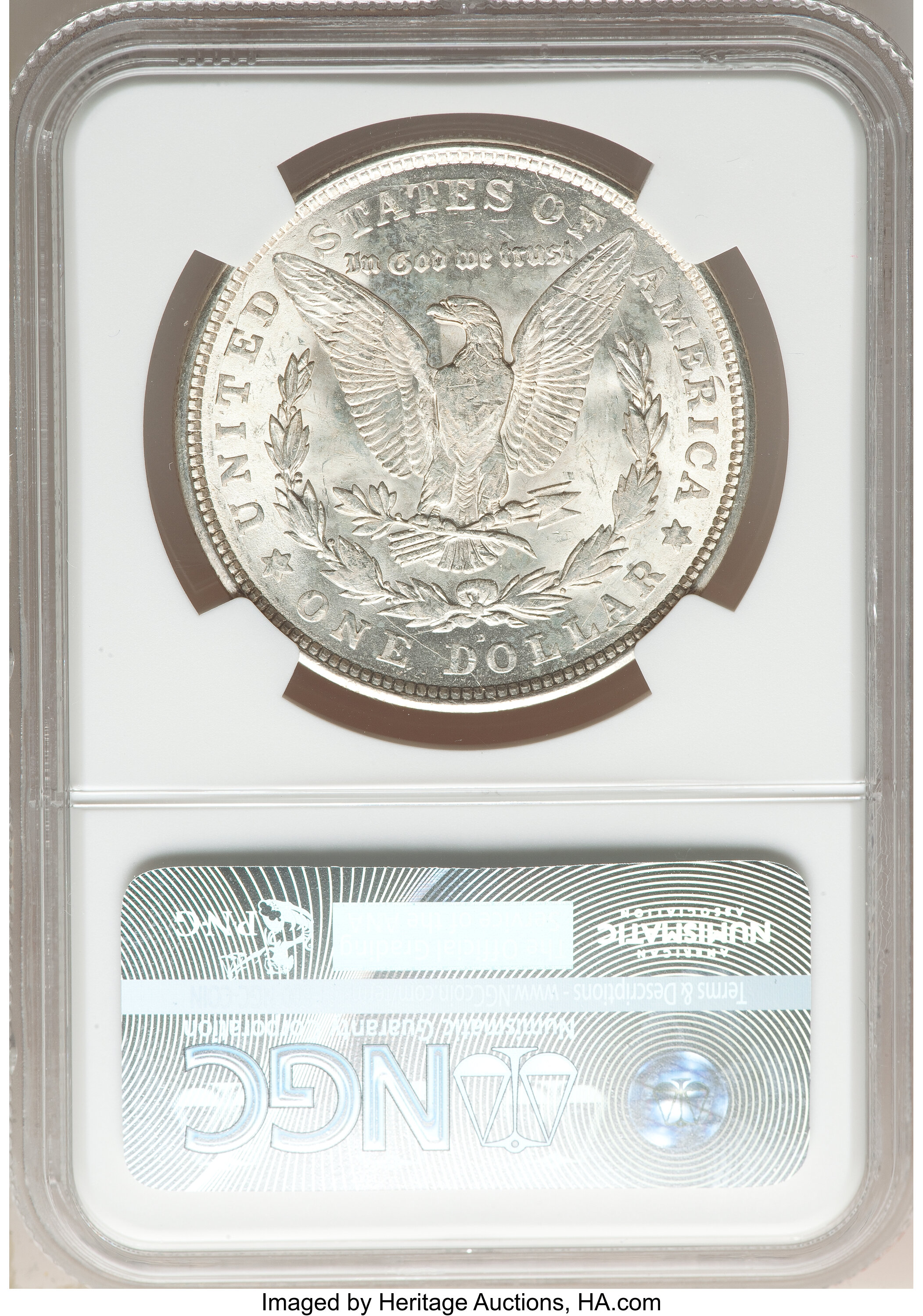 1921-D $1  Capped R, VAM-1B MS62 CAC thumbnail 4