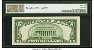 image for: Fr. 1959-C* $5 1934C Wide Federal Reserve Star Note. PMG Choice Very Fine 35 EPQ....