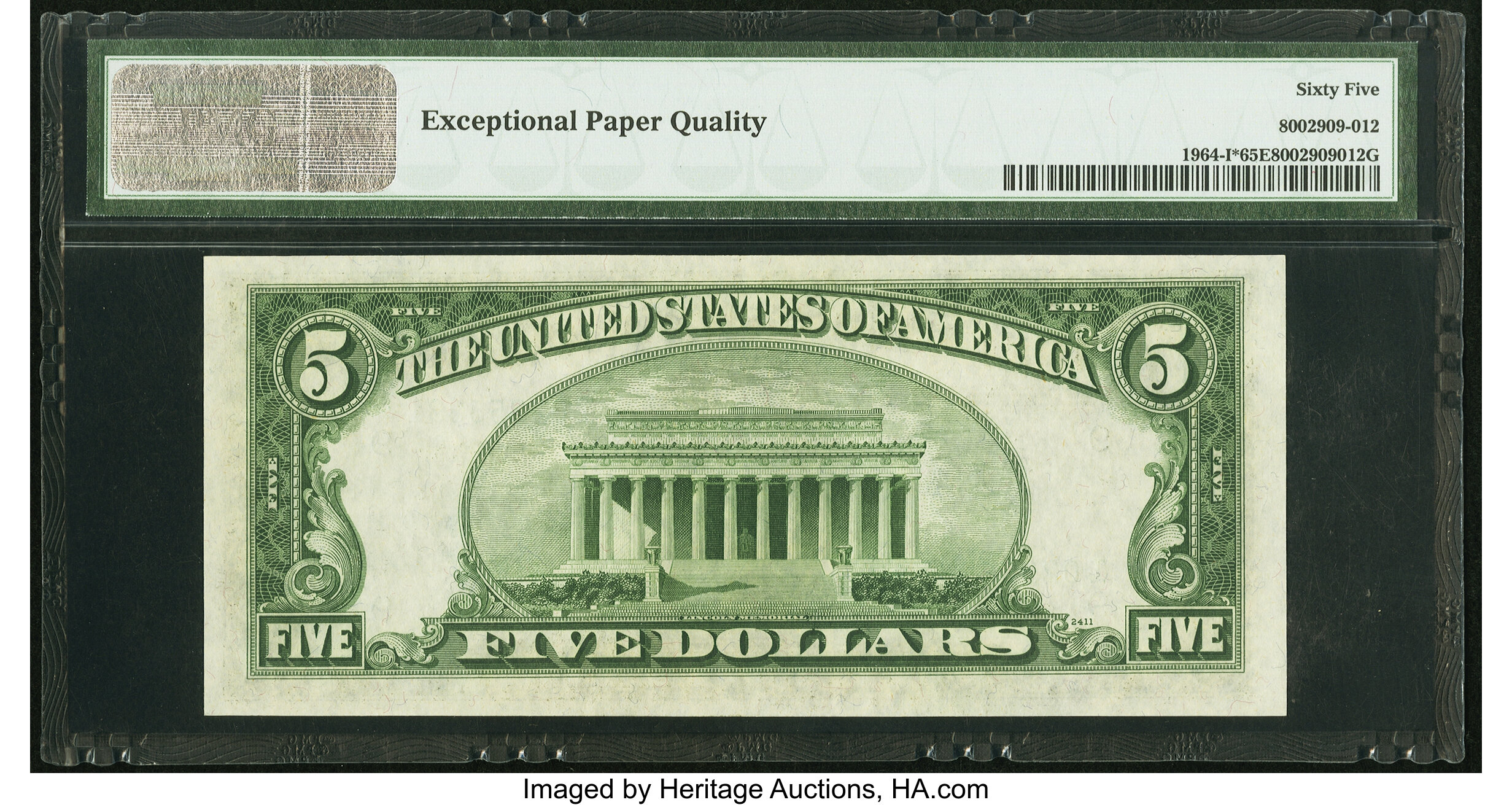 image for: Fr. 1964-I* $5 1950C Federal Reserve Star Note. PMG Gem Uncirculated 65 EPQ....