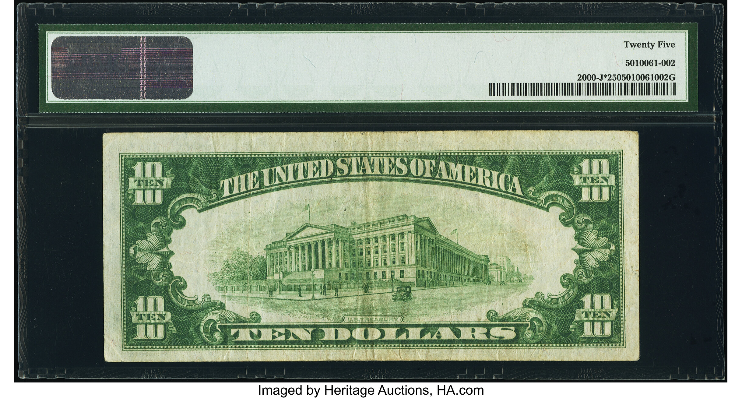 image for: Fr. 2000-J* $10 1928 Federal Reserve Star Note. PMG Very Fine 25....