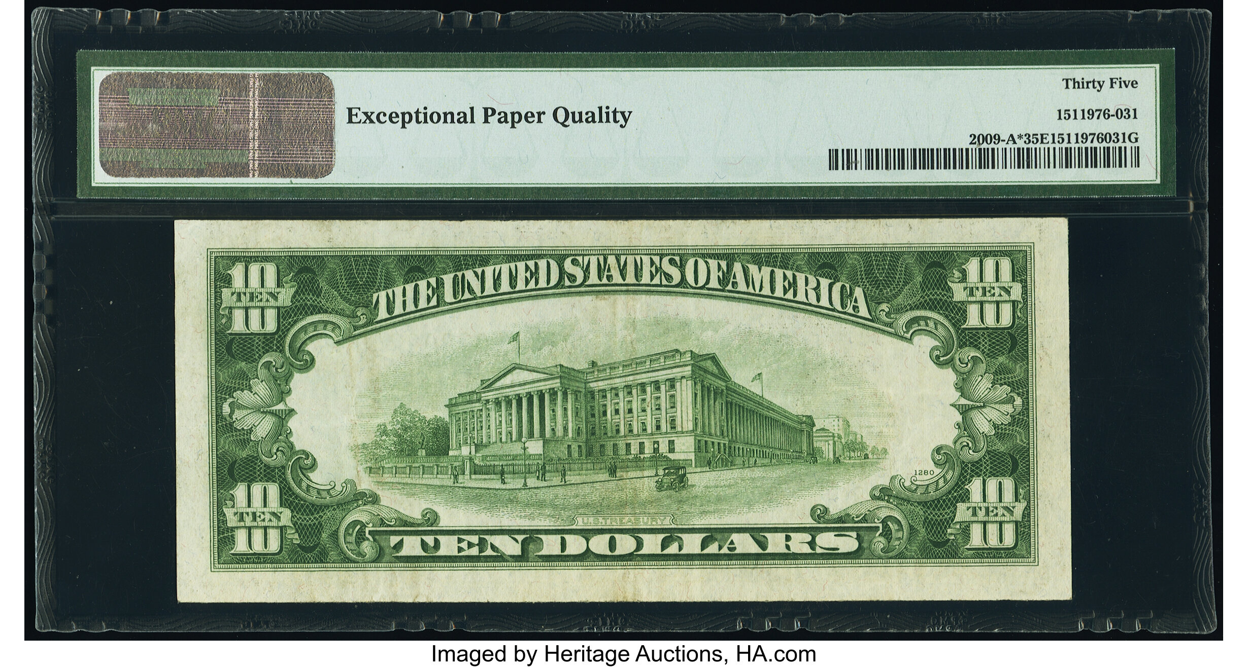 image for: Fr. 2009-A* $10 1934D Federal Reserve Star Note. PMG Choice Very Fine 35 EPQ....
