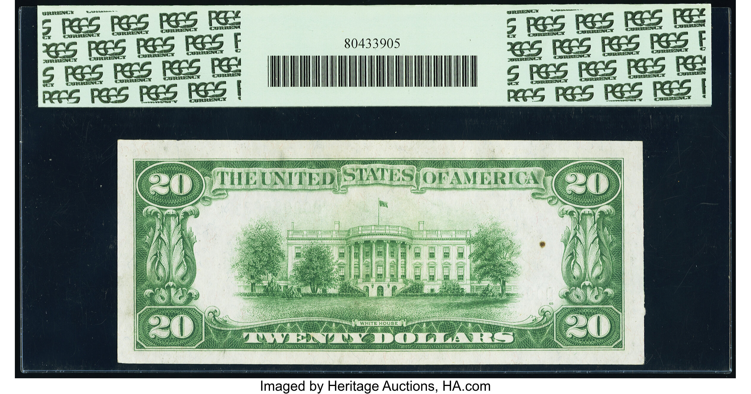 image for: Fr. 2050-D* $20 1928 Federal Reserve Star Note. PCGS New 61....