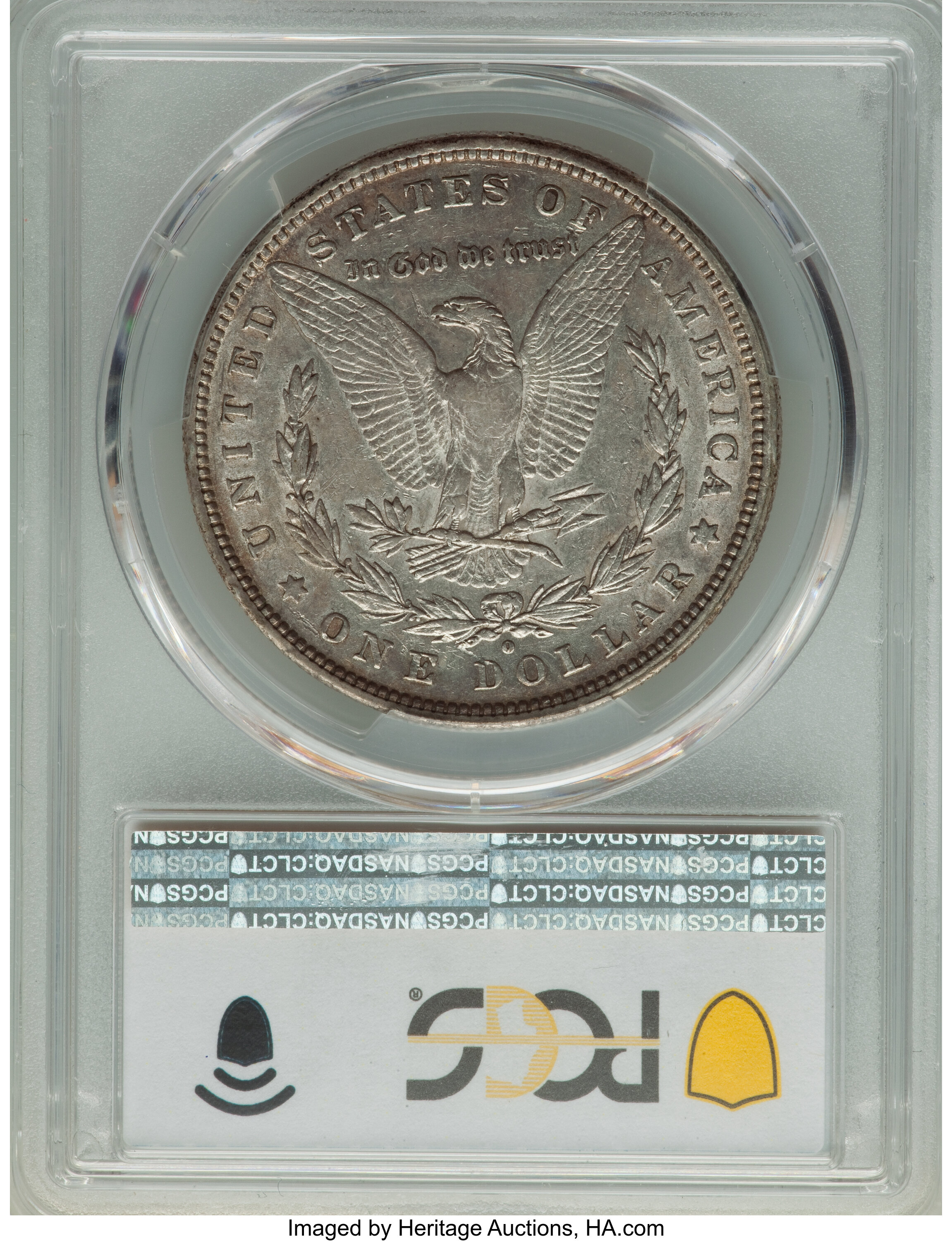 1880/79-O $1 VG10 CAC thumbnail 8
