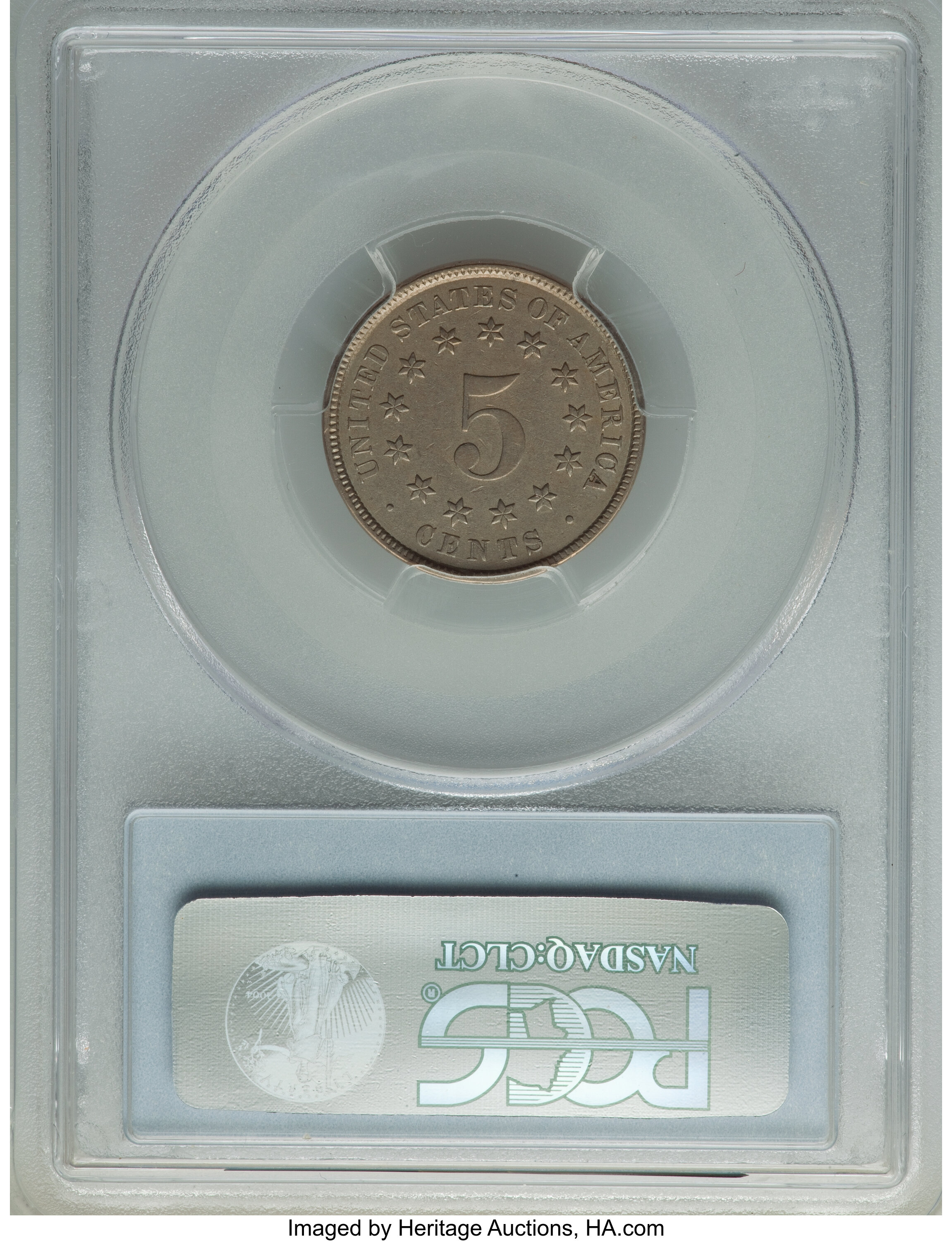 1882 5c XF40 thumbnail 2