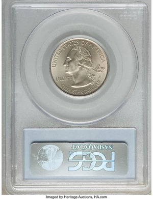 image for: 2009-P 25C U.S. Virgin Islands MS68 PCGS. PCGS Population: (3/0). NGC Census: (6/0). ...