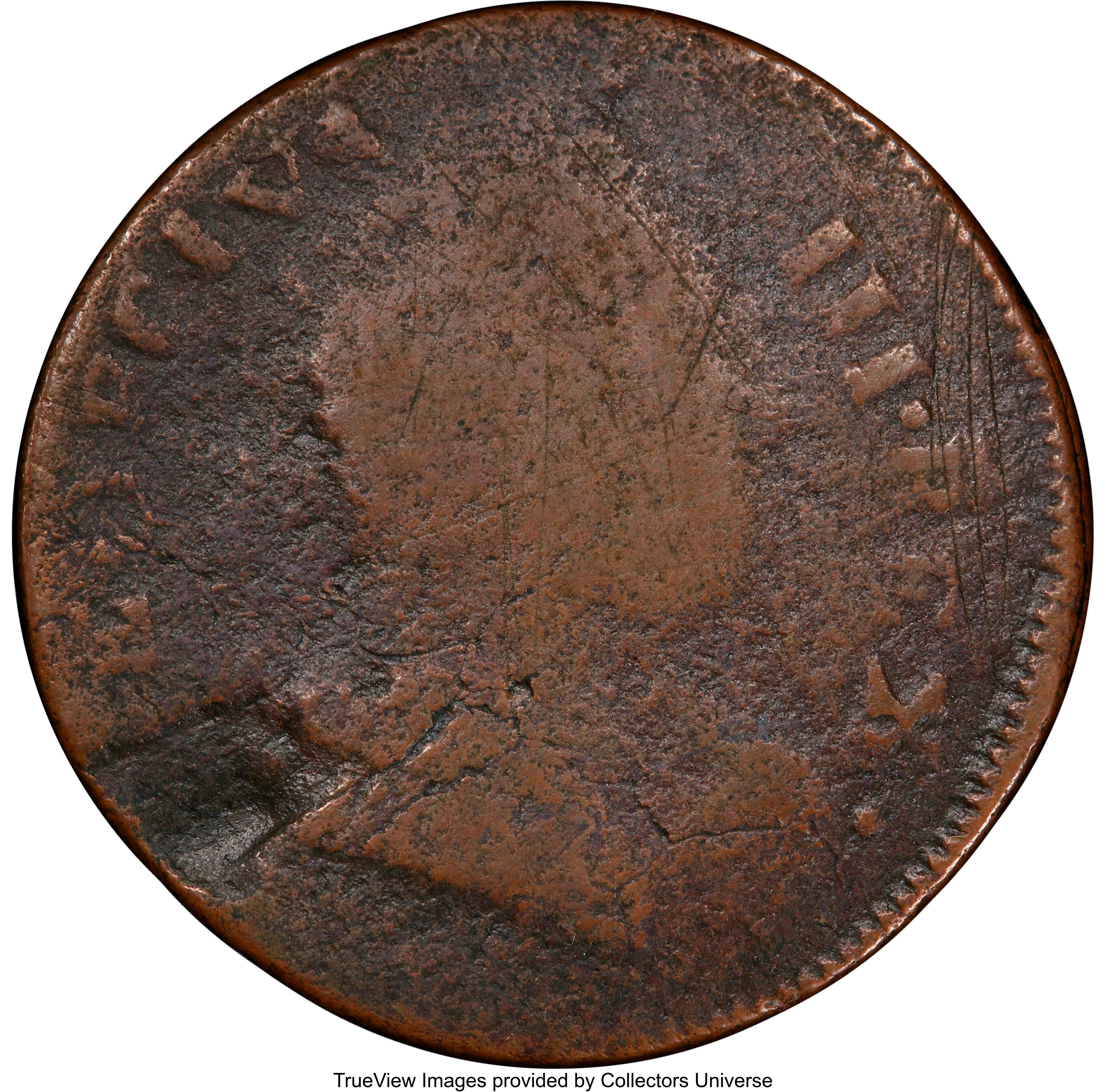 image for: 1785 Immune Columbia Copper, George III, VG8 PCGS. Vlack 15-85NY, W-1995, R.6....