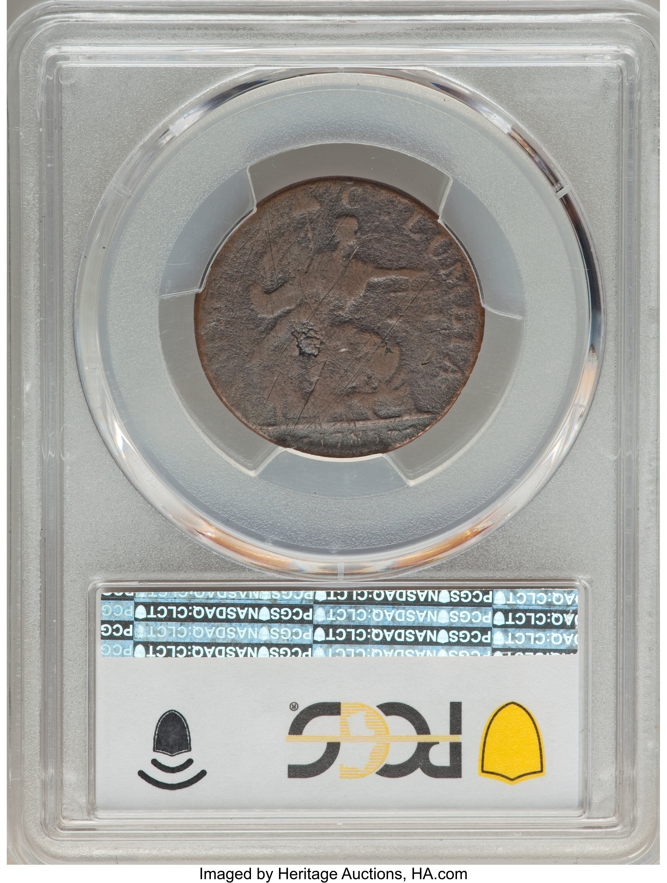 image for: 1785 Immune Columbia Copper, George III, VG8 PCGS. Vlack 15-85NY, W-1995, R.6....