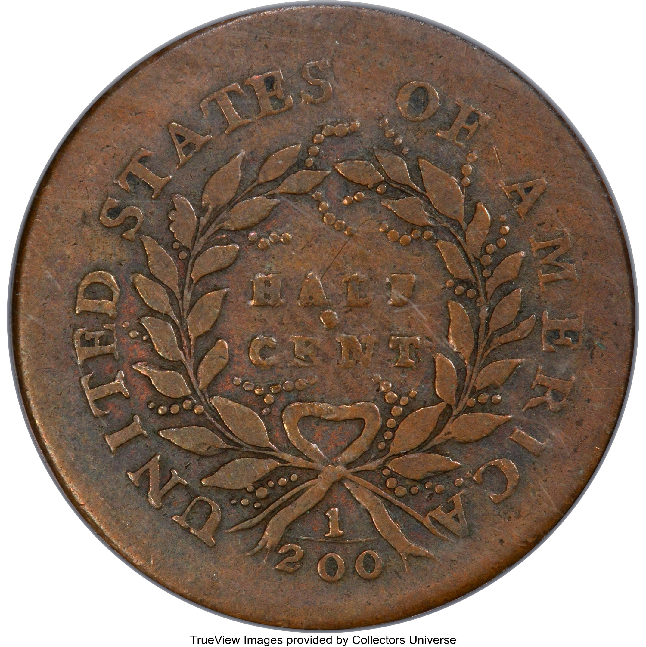 image for: 1793 1/2 C C-2, B-2, R.3, VF20 PCGS....