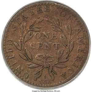 image for: 1794 1C Head of 1794, S-63, B-37, R.2, VF30 PCGS....