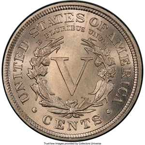 image for: 1898 5C MS67 PCGS. CAC....