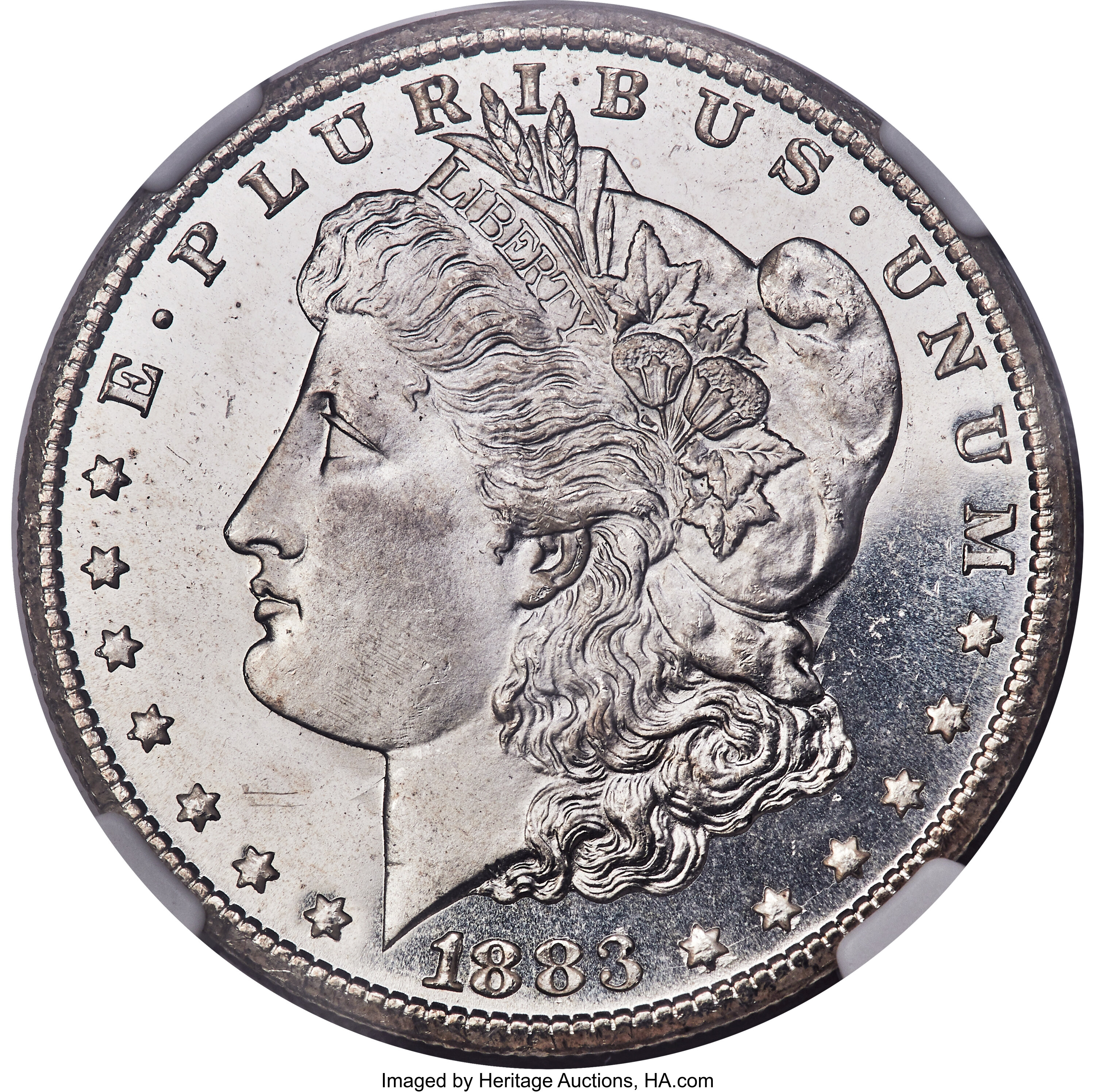 1883-CC $1 MS67 Deep Prooflike NGC. ...