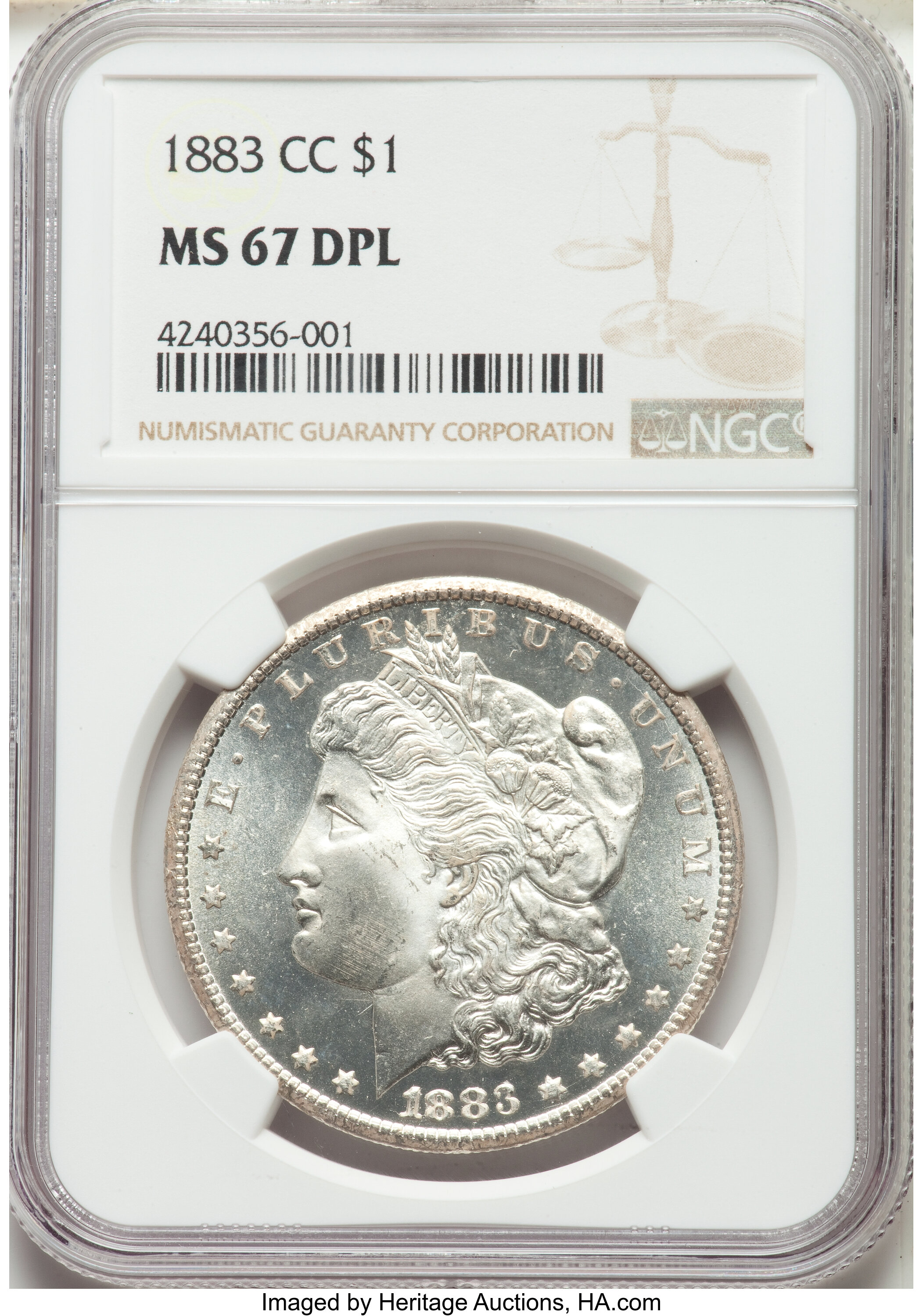 1883-CC $1  MS DMPL MS67 DMPL CAC thumbnail 4