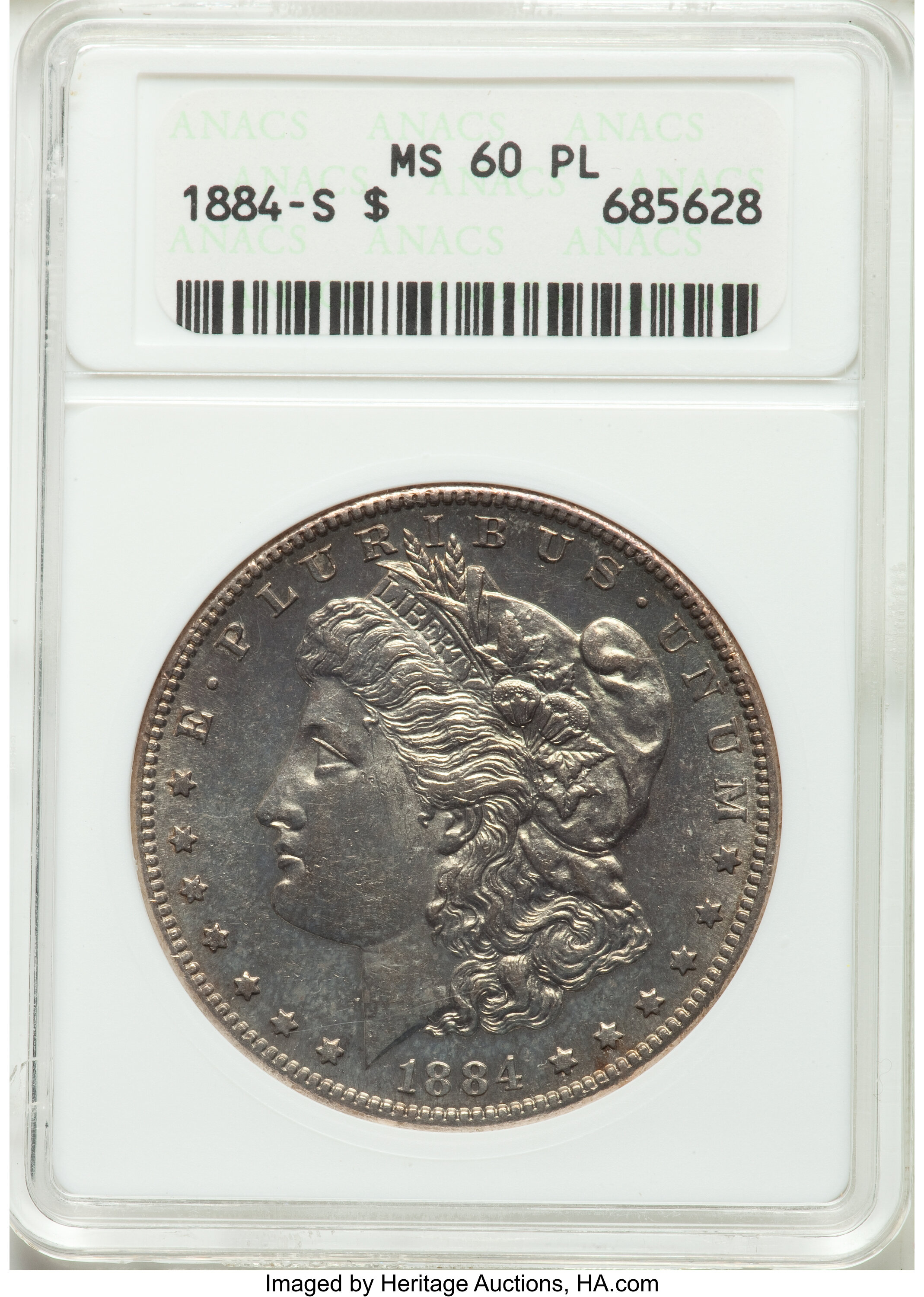 1884-S $1  MS PL MS63 PL thumbnail 18