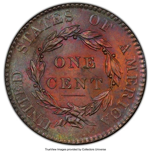 image for: 1820 1C Large Date, N-13, R.1, MS65 Red and Brown PCGS. PCGS Population: (86/8 and 4/0+). NGC Census: (50/12 and 1/0+). CDN...