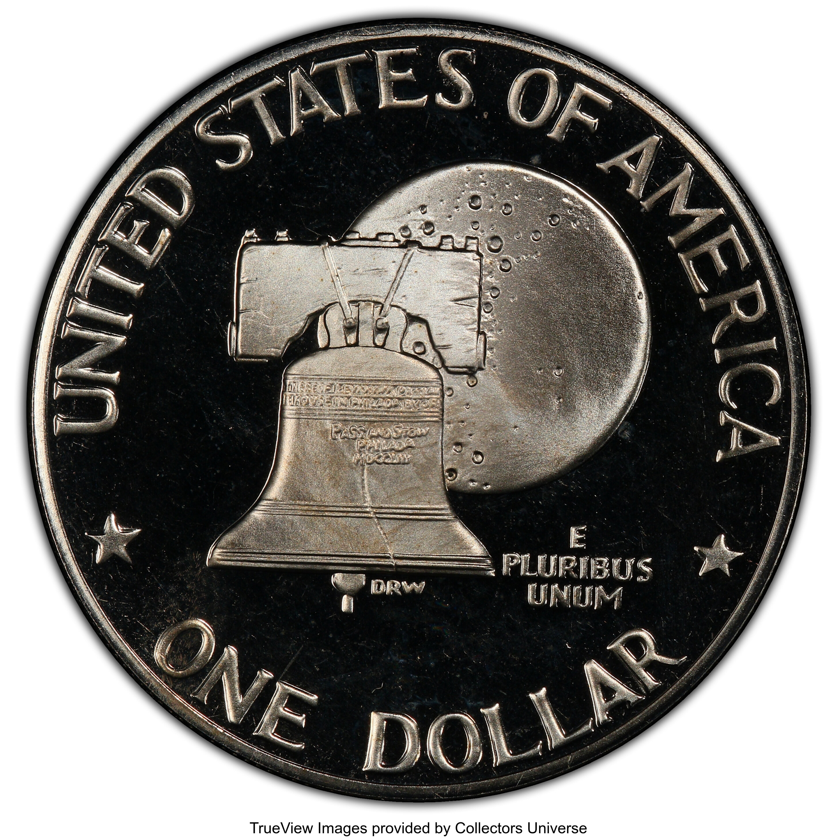1976-S $1  Clad, Type 2 PR DCAM PR63 DCAM thumbnail 3