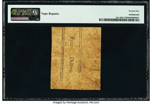 image for: Massachusetts June 18, 1776 24s Contemporary Counterfeit PMG Very Fine 25....
