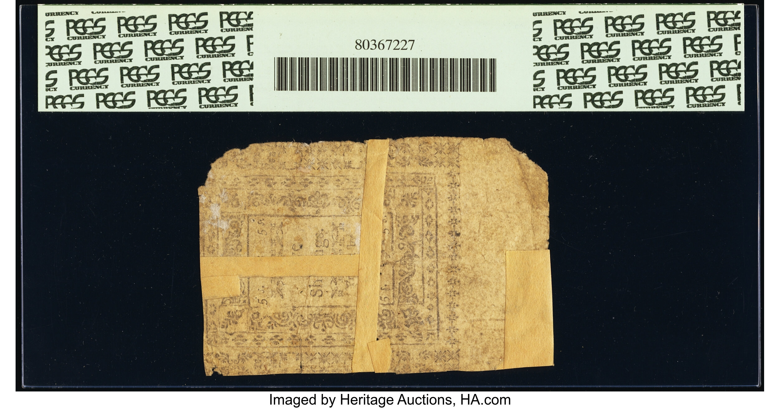 image for: Rhode Island November 6, 1775 5s PCGS Apparent About Good 3....