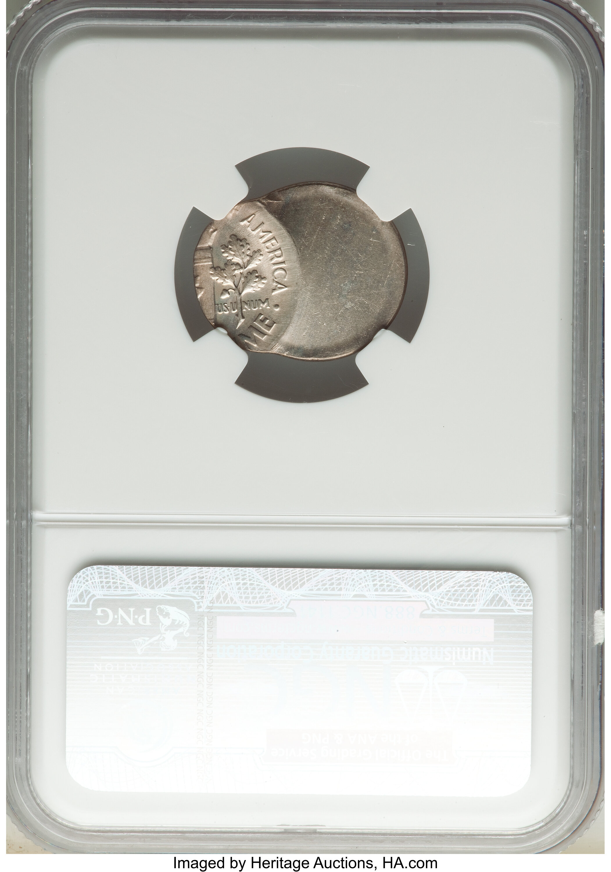 1956 10c MS60 CAC thumbnail 2