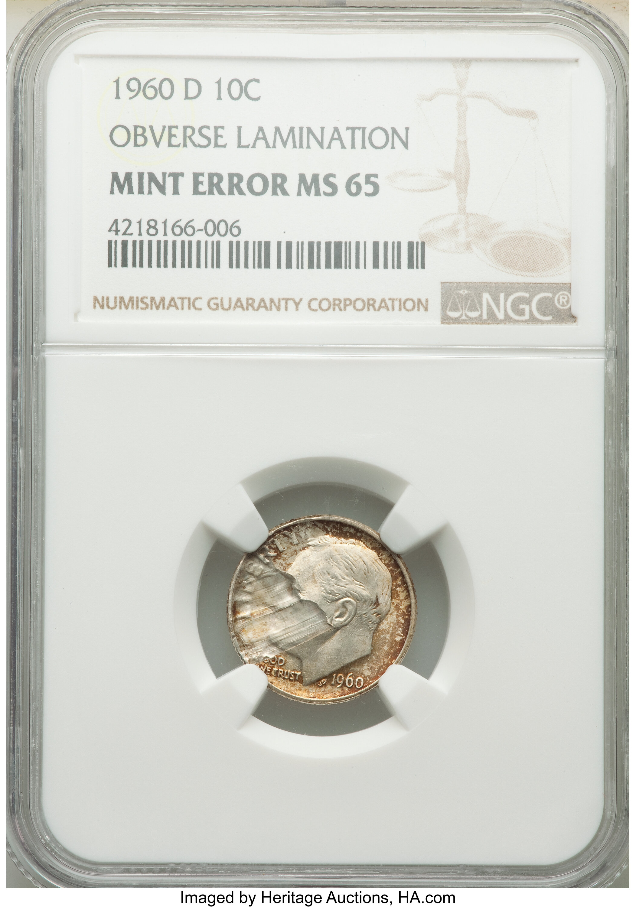 1960 D Dime MS Values | Greysheet