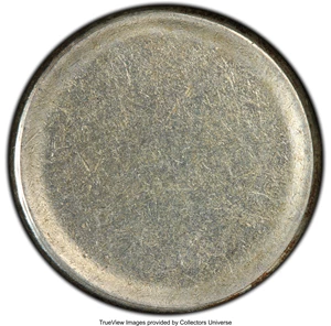image for: Undated 25C 90% Silver Type Two Quarter Dollar -- Blank Planchet -- MS62 PCGS....