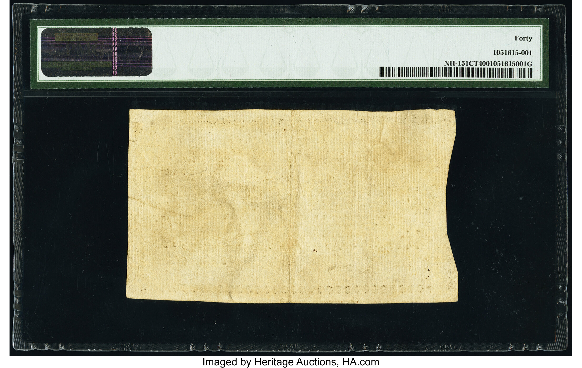 image for: New Hampshire November 3, 1775 30s Contemporary Counterfeit PMG Extremely Fine 40....